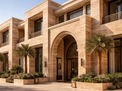 Durable natural stone