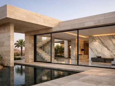 Travertine vs marble