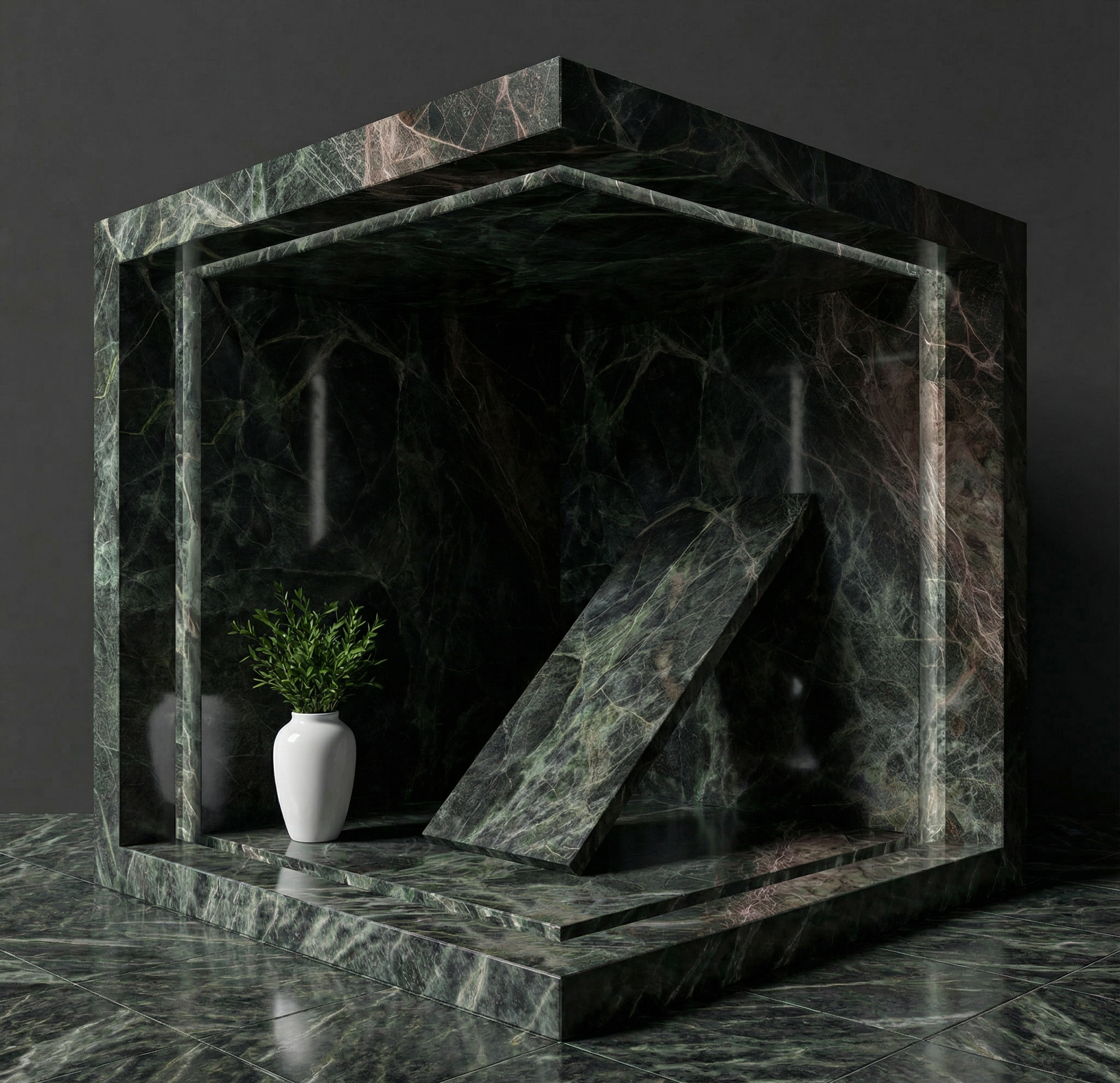 RAINFOREST GREEN MARBLE RAINFOREST GREEN MARBLE