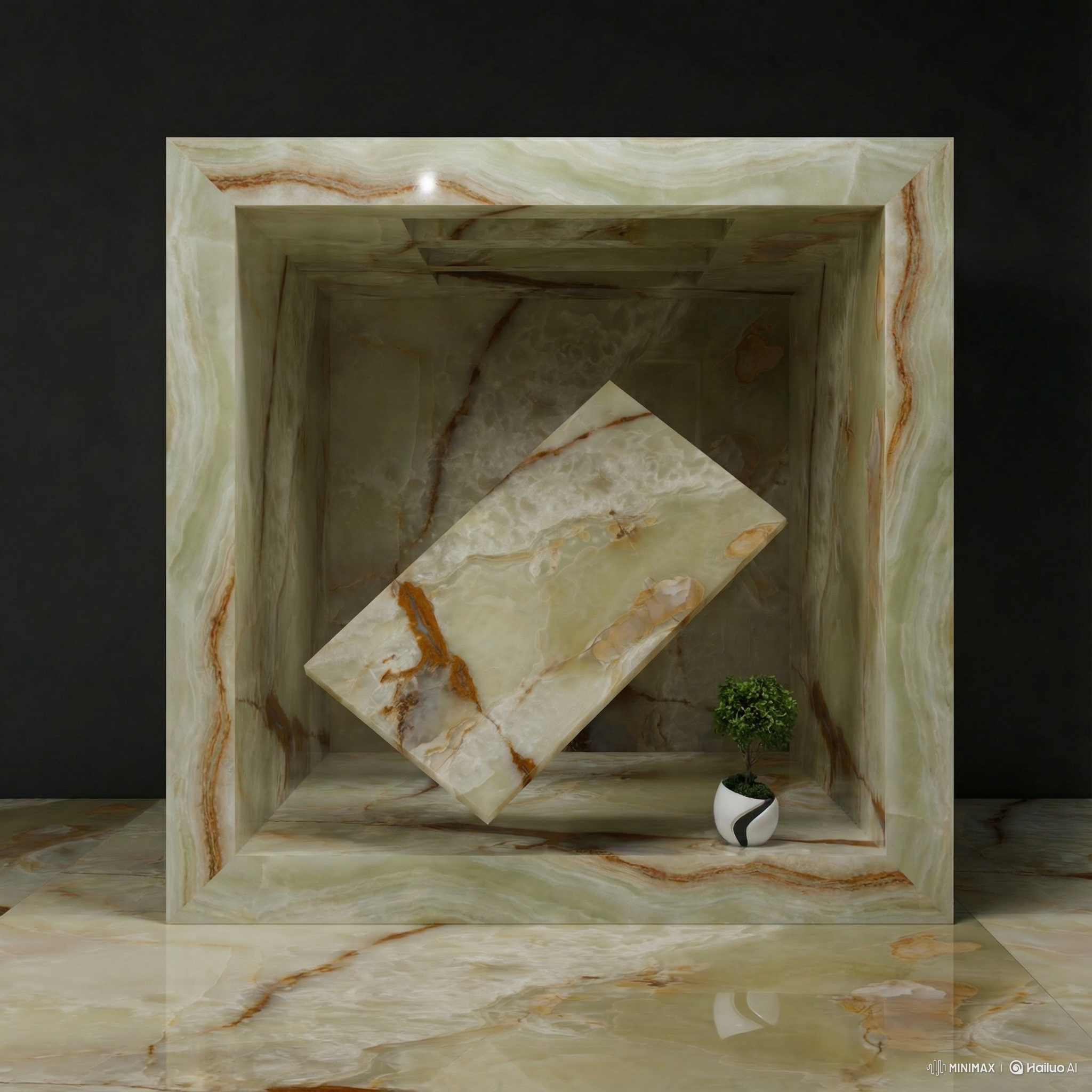 Exotic white and brown onyx Exotic white and brown onyx