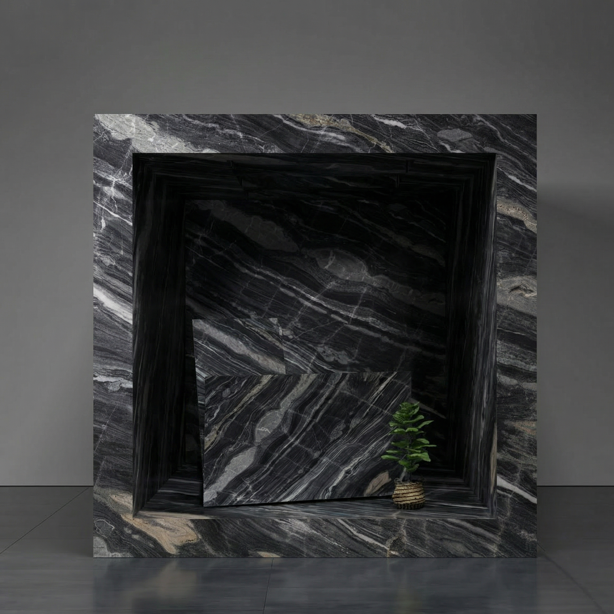 Picasso Black Marble Picasso Black Marble