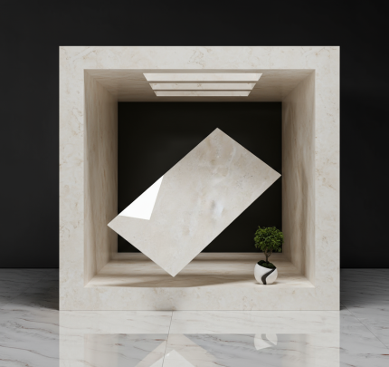 Moda Matt Marble Light Beige