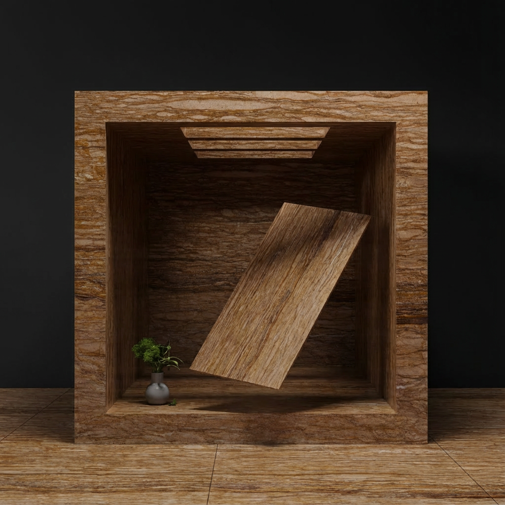 Walnut Travertine Walnut Travertine