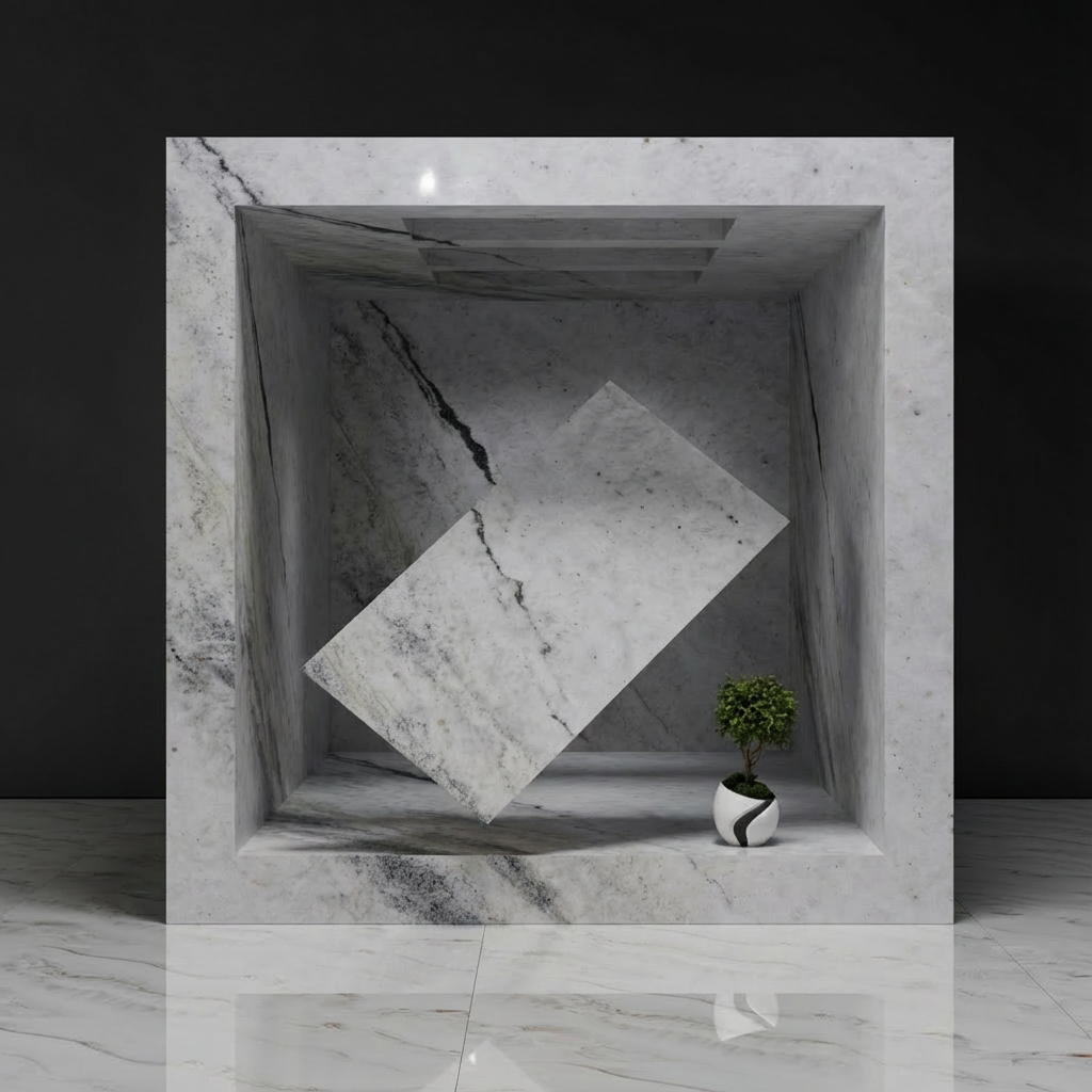 marble_textured_display_unit Marmor marble - تصویر 1