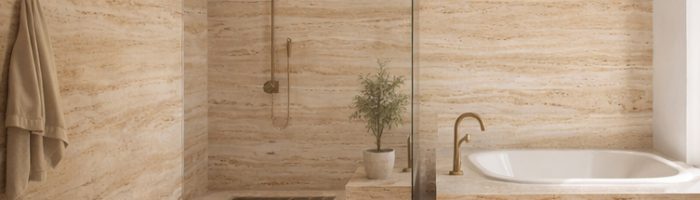 Bianco Travertine – Vein Cut